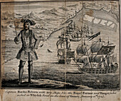 Bartholomew Roberts, Welsh pirate, illustration