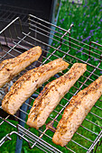 Grilled salmon fillets