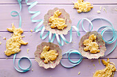 Easter biscuits in the shape of a bunny