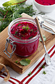 Beetroot cold dish