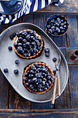 Blueberry tart