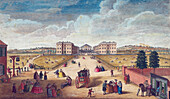 Foundling Hospital, London, UK, illustration