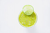 Lime Smoothie, Elevated View