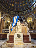 Mausoleum von General Jose de San Martin in der Kathedrale von Buenos Aires, Argentinien.