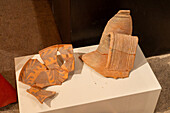 Reconstructed pottery artifacts from Petra, Jordan. BYU Museum of Peoples and Cultures in Provo, Utah.