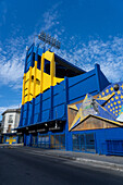 La Bombanera oder Estadio Alberto J. Armando, Heimat des Fußballvereins Boca Juniors. La Boca, Buenos Aires, Argentinien.