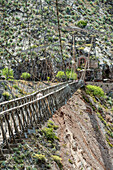 Puente de Ojuela , Historische Goldmine und Hängebrücke in Durango, Mexiko