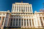 Neoclassical Podoli Waterworks dating from 1929, Podoli, Prague 4, Czechia, Europe