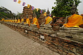 Wat Yai Chai Mongkhon, Ayutthaya, UNESCO-Weltkulturerbe, Thailand, Südostasien, Asien