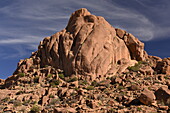 Picturesque rock formations around Tafraoute, Anti-Atlas, Morocco, North Africa, Africa