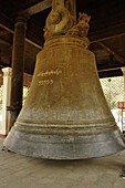 Mingun-Glocke, eine der schwersten funktionierenden Glocken der Welt, in der Nähe von Mandalay, Sagaing-Distrikt, Myanmar, Asien