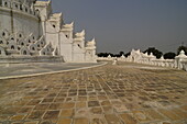 Hsinbyume-Pagode (Myatheindan-Pagode), Mingun, in der Nähe von Mandalay, Sagaing-Distrikt, Myanmar, Asien