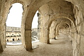 Antike Stadt Hierapolis, Pamukkale, UNESCO-Welterbestätte, Anatolien, Türkei, Kleinasien, Asien