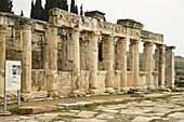 Ancient City of Hierapolis, Pamukkale, UNESCO World Heritage Site, Anatolia, Turkey, Asia Minor, Asia