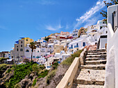 Dorf Oia, Insel Santorin (Thira), Kykladen, Griechische Inseln, Griechenland, Europa