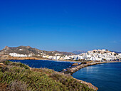 Cityscape of Chora, Naxos City, Naxos Island, Cyclades, Greek Islands, Greece, Europe