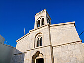 Katholische Kathedrale der Darstellung des Herrn, Chora, Naxos-Stadt, Insel Naxos, Kykladen, Griechische Inseln, Griechenland, Europa