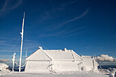 Gefrorene Winterlandschaft, Vladeasa-Gebirge, Rumänien, Europa