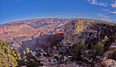 Das Powell Memorial in der Ferne vom Hopi Point aus gesehen, Grand Canyon, UNESCO-Welterbe, Arizona, Vereinigte Staaten von Amerika, Nordamerika