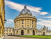 Radcliffe Camera, erbaut 1737-49, Teil der Bodleian Library der Universität Oxford, Oxford, Oxfordshire, England, Vereinigtes Königreich, Europa