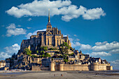 Mont Saint-Michel, UNESCO-Weltkulturerbe, Manche, Normandie, Frankreich, Europa