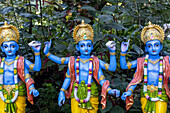 Murthis (statues) in Govardhan Ecovillage, Maharashtra, India, Asia