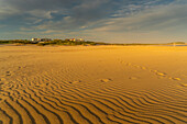 Blick auf Sanddünen und Strand, Kap St. Francis, Ostkap-Provinz, Südafrika, Afrika