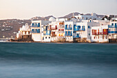 Schöne Insel Mykonos, Kykladen, Griechische Inseln, Griechenland, Europa