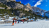 Bergrestaurant, Monte Lagazuoi, Naturpark Ampezzaner Dolomiten, UNESCO-Weltnaturerbe, Venetien, Dolomiten, Italien, Europa