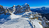 Mount Lagazuoi, Ampezzo Dolomites Natural Park, UNESCO World Heritage Site, Veneto, Dolomites, Italy, Europe