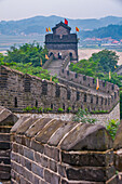 Die Große Mauer am Tigerberg, UNESCO-Weltkulturerbe, in Dandong, Liaoning, China, Asien