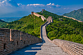 Die Chinesische Mauer, UNESCO-Weltkulturerbe, bei Badaling, China, Asien