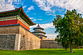 Der Erntedanktempel (Himmelstempel), UNESCO-Weltkulturerbe, Peking, China, Asien