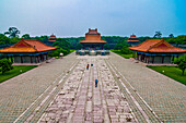 Das Zhaoling-Grab der Qing-Dynastie (Das Nordgrab), UNESCO-Welterbestätte, Shenyang, Liaoning, China, Asien