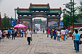 Kaiserpalast von Shenyang (Mukden-Palast), UNESCO-Weltkulturerbe, Shenyang, Liaoning, China, Asien