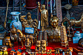 Souvenirs for sale in the historic old town of Pingyao (Ping Yao), UNESCO World Heritage Site, Shanxi, China, Asia