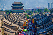 Die historische Altstadt von Pingyao (Ping Yao), UNESCO-Welterbestätte, Shanxi, China, Asien