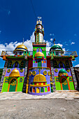 Regenbogenmoschee, Masjid Al-Islamia, Zamboanga, Mindanao, Philippinen, Südostasien, Asien