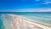 Aerial of Little Santa Cruz Island, Zamboanga, Mindanao, Philippines, Southeast Asia, Asia