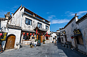 Alte Häuser, historisches Dorf Xidi, UNESCO-Welterbestätte, Xidi, Anhui, China, Asien