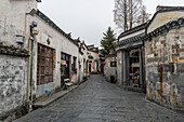 Historical houses, Xidi historic ancient village, UNESCO World Heritage Site, Xidi, Anhui, China, Asia