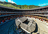 Yuchang Fujian Tulou, rural dwelling of the Hakka, Fujian, China, Asia