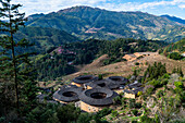 Tianluokeng, UNESCO World Heritage Site, Fujian Tulou, rural dwelling of the Hakka, Fujian, China, Asia