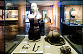 Jeju's Haenyeo Museum showcases clothes and items used when Jeju women first took to the ocean to source seafood for their families, Jeju, South Korea, Asia