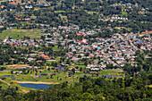 Tomohon City, sited close to four volcanoes, two of them active, known for its flower festival and extreme' market, Tomohon, North Sulawesi, Indonesia, Southeast Asia, Asia