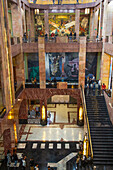 Interior View, Palacio de Bellas Artes (Palace of Fine Arts), Mexico City, Mexico, North America