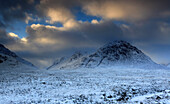 Buachaille Etive Mor, Rannoch Moor, Highland, Scotland, United Kingdom, Europe