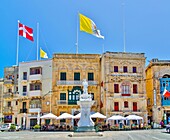 Platz des Sieges, Vittoriosa, Birgu, Valletta, Malta, Mittelmeer, Europa