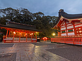 The Fushimi Inari Taisha shrine sanctuary in Kyoto, Honshu, Japan, Asia