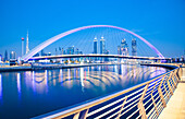 Tolerance Bridge in Dubai, United Arab Emirates, Middle East